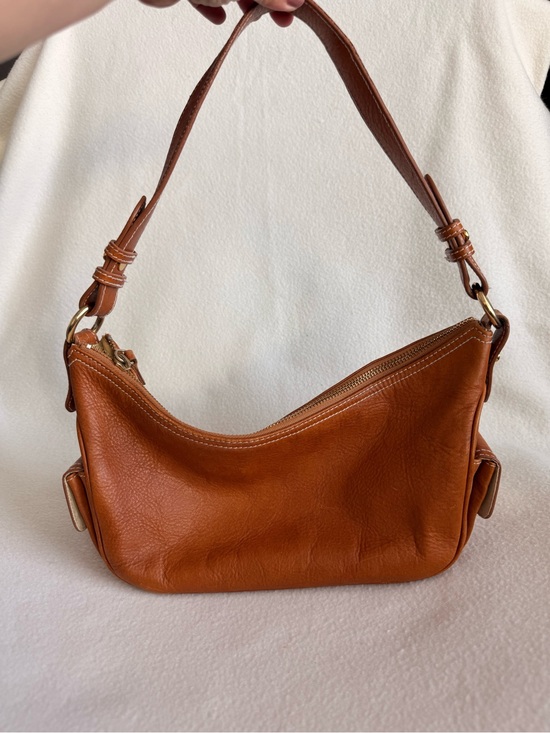 Ralph Lauren Handbags - Ralph Lauren Warm Cognac Leather Shoulder Bag